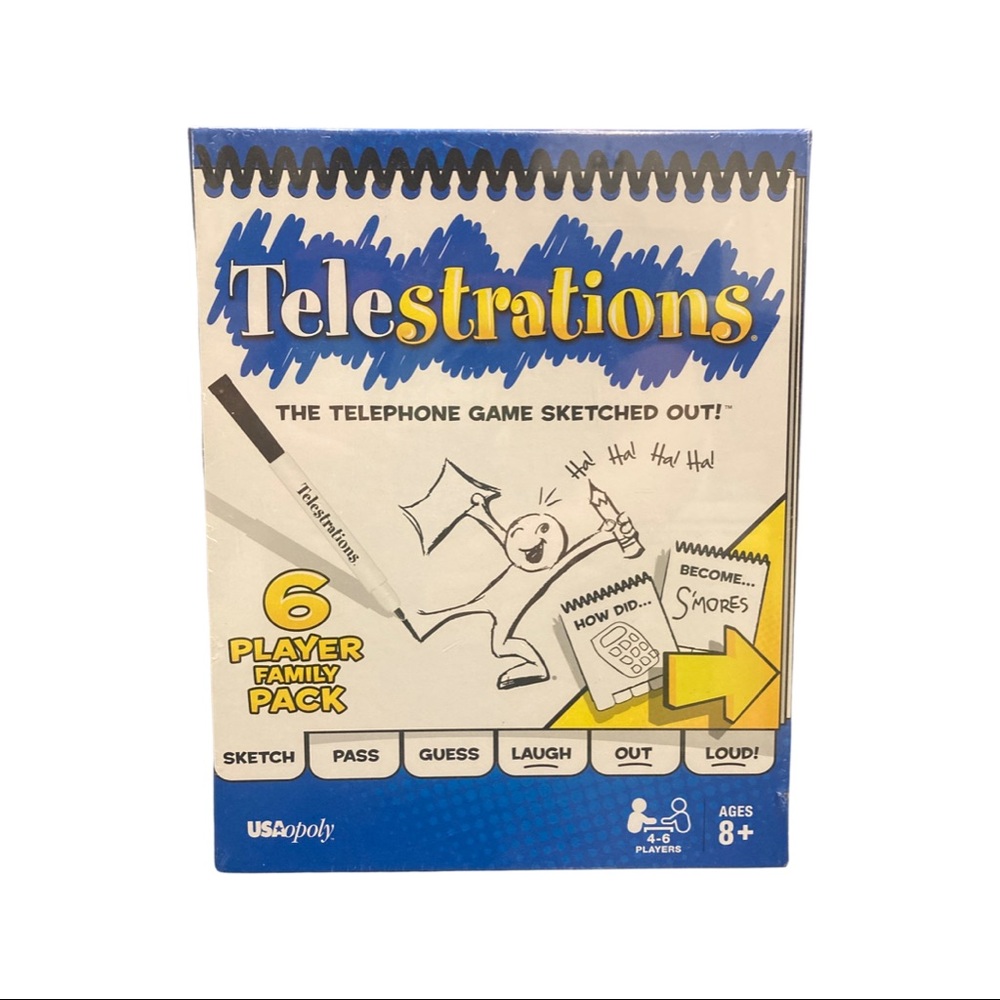 COPY - Brand new never opened telestrations game